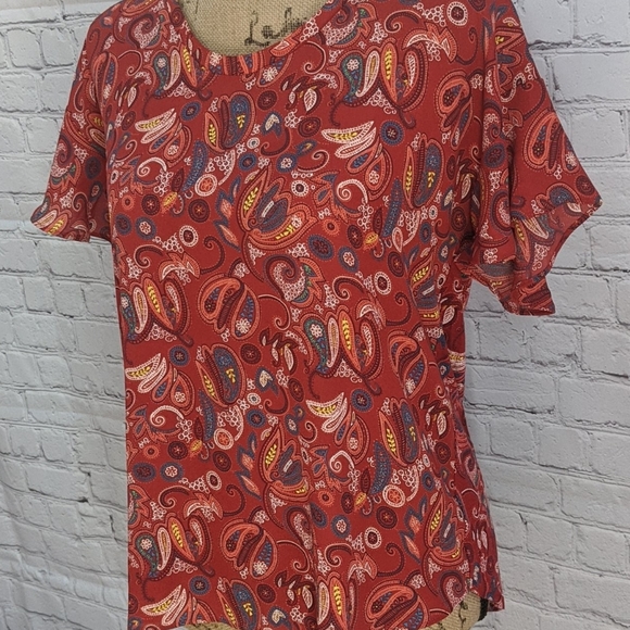 Loft Paisley Shirt Small - Picture 5 of 6